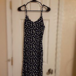 NWOT Old Navy Midi Dress Dandelion Print Size S